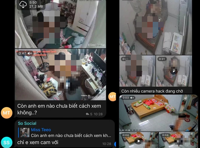 Clip nóng chị em bé Vy bị hack camera Sự việc đáng sợ đã xảy ra