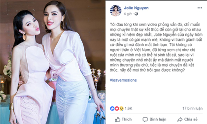 Jolie Nguyễn lộ clip nóng